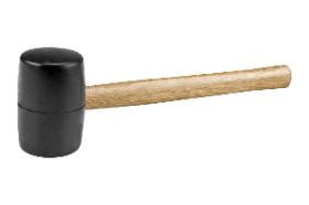 Pittsburgh 1lb Rubber Hammer