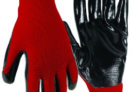 Red & Black Work Gloves ( Automobile)