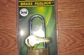 1-1/2” Brass Padlock (SBP09-KA)