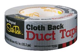 Stiktex 1-7/8 x50 Cloth Back Tape Silver